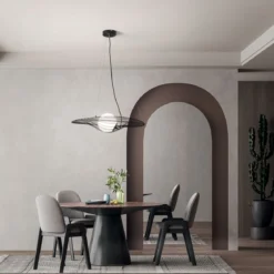 Fabas Luce 3670-45-101 Pendelleuchte Homa schwarz 70cm