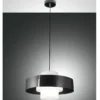 Fabas Luce 3750-40-282 Pendelleuchte Loto 1-flammig Anthrazit