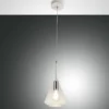 Fabas Luce 3582-40-241 Pendelleuchte Tris transparent weiss E27