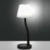 Fabas Luce 3703-30-101 Tischleuchte Ibla schwarz dimmbar