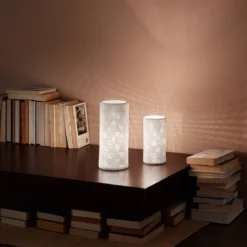 Fabas Luce 3528-35-102 Tischleuchte Micol Keramik weiss