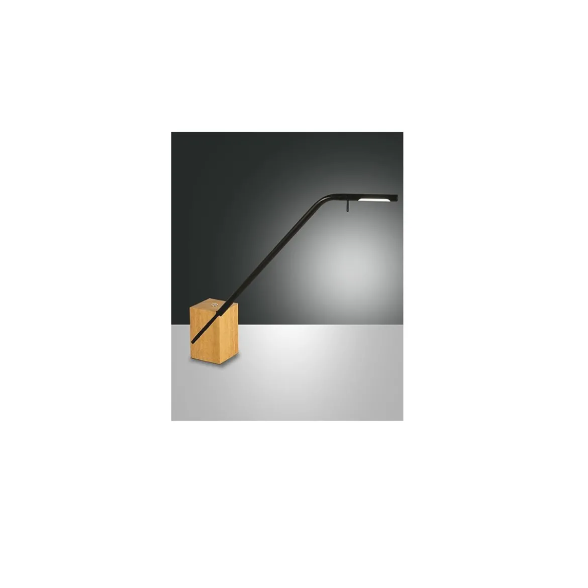 FABAS LUCE 3385-30-101 Tischleuchte Viktor schwarz dimmbar