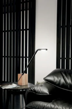 FABAS LUCE 3385-30-101 Tischleuchte Viktor schwarz dimmbar