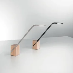 FABAS LUCE 3385-30-178 Tischleuchte Viktor Nickel dimmbar