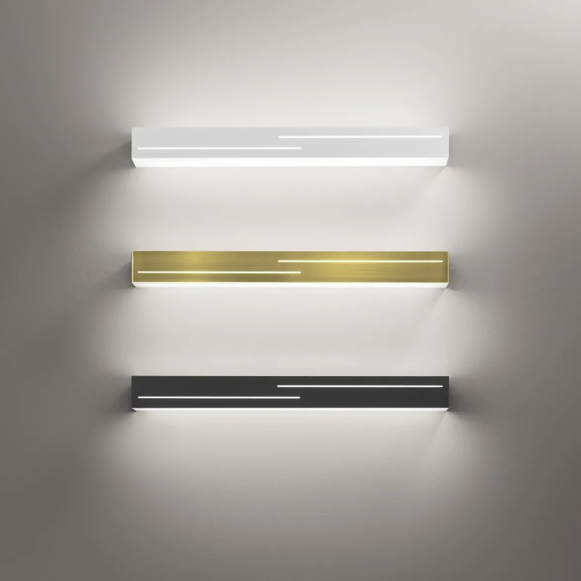 Fabas Luce 3618-26-282 Wandleuchte Banny anthrazit 51cm