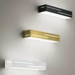 Fabas Luce 3618-21-119 Wandleuchte Banny messing satiniert 31cm