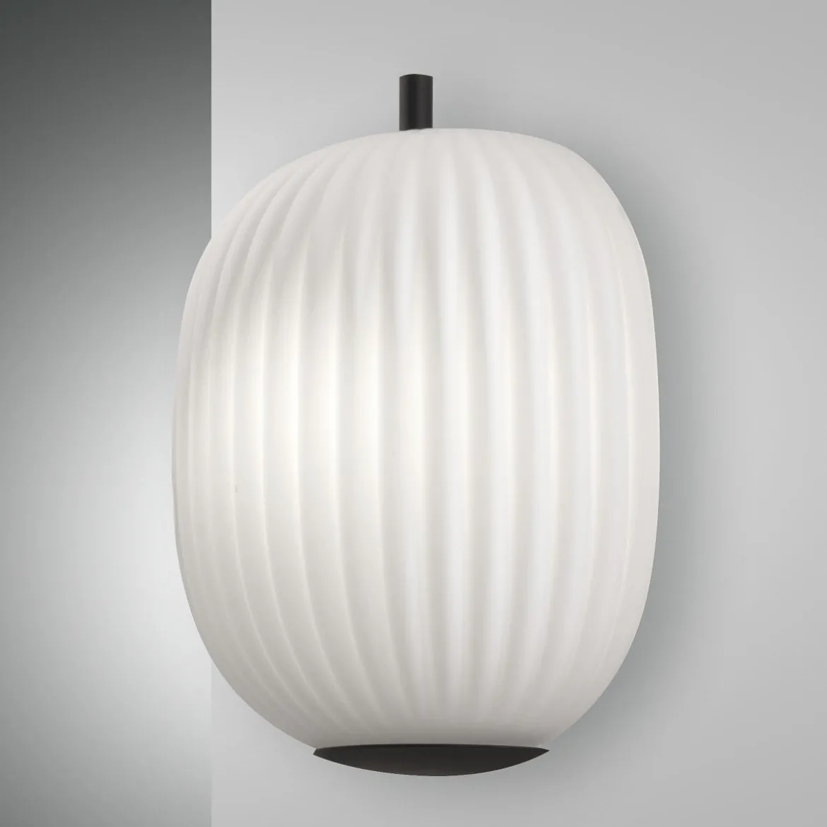 Fabas Luce 3689-21-101 Wandleuchte Domizia schwarz weiß