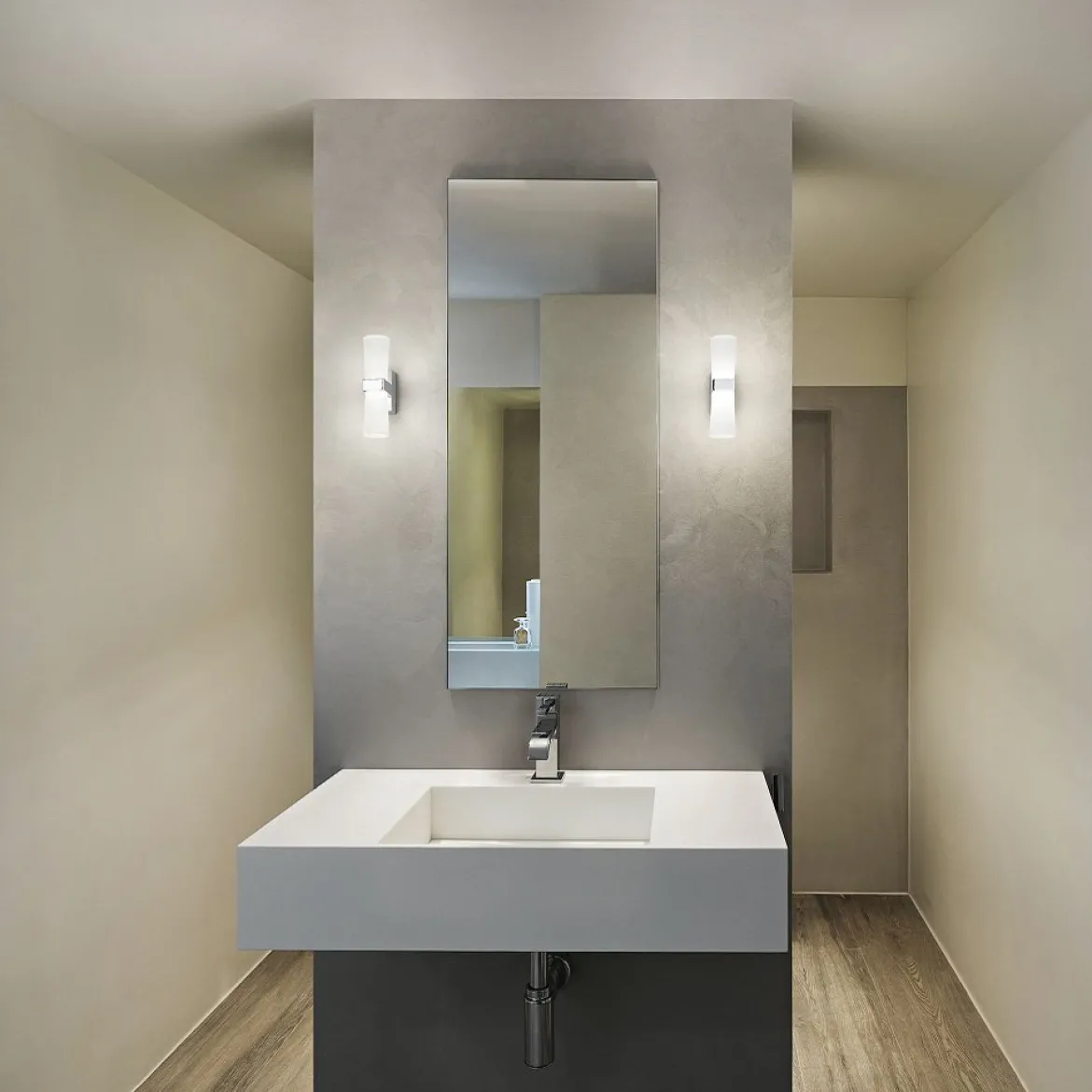 FABAS LUCE 3431-26-138 Wandleuchte Iglesias verchromt IP44