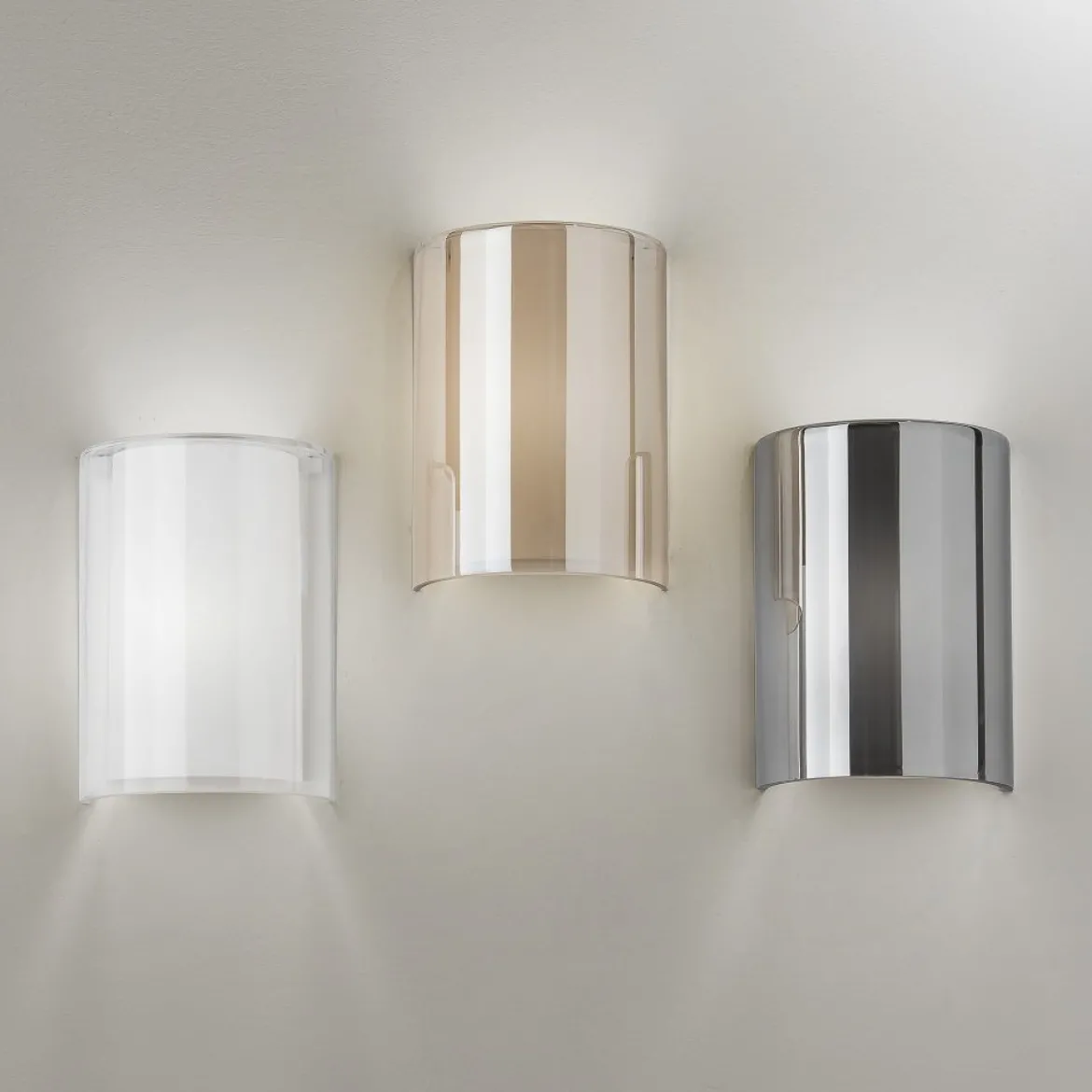 Fabas Luce 3707-21-126 Wandleuchte Maribel grau E27