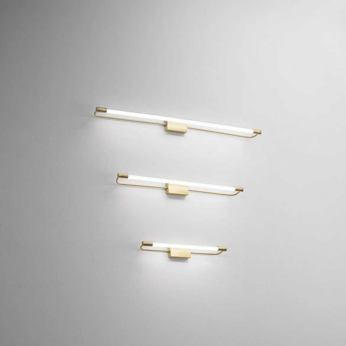 FABAS LUCE 3552-28-119 Wandleuchte Rapallo 80cm Messing IP44
