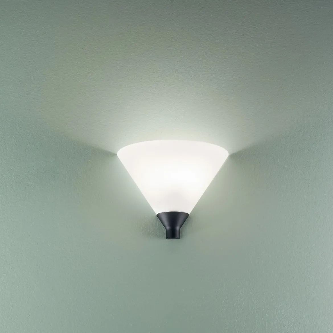 Fabas Luce 3665-21-102 Wandleuchte Vincent weiß schwarz