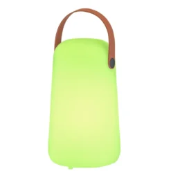 FHL easy 850283 LED Akku Tischleuchte Collgar weiß RGBW dimmbar 21cm