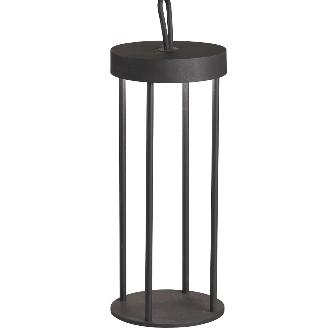 FHL easy 850333 LED Akku Tischleuchte Kante schwarz dimmbar IP54