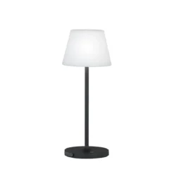 FHL easy 850334 LED Akku Tischleuchte Flus schwarz dimmbar
