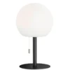 FHL easy 850187 LED Akku Tischleuchte Trivento sandschwarz weiß RGBW IP44