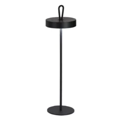 FHL easy 850343 LED Tischleuchte Dord schwarz dimmbar IP54 variable Höhe
