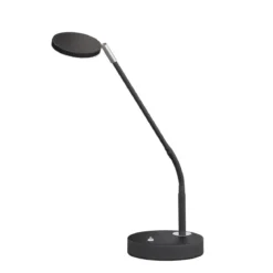FHL easy 850156 LED Tischleuchte Luna sandschwarz chrom tunable white