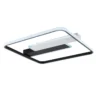 Fischer & Honsel 21310 LED Deckenleuchte Blithe weiß schwarz 50x50cm