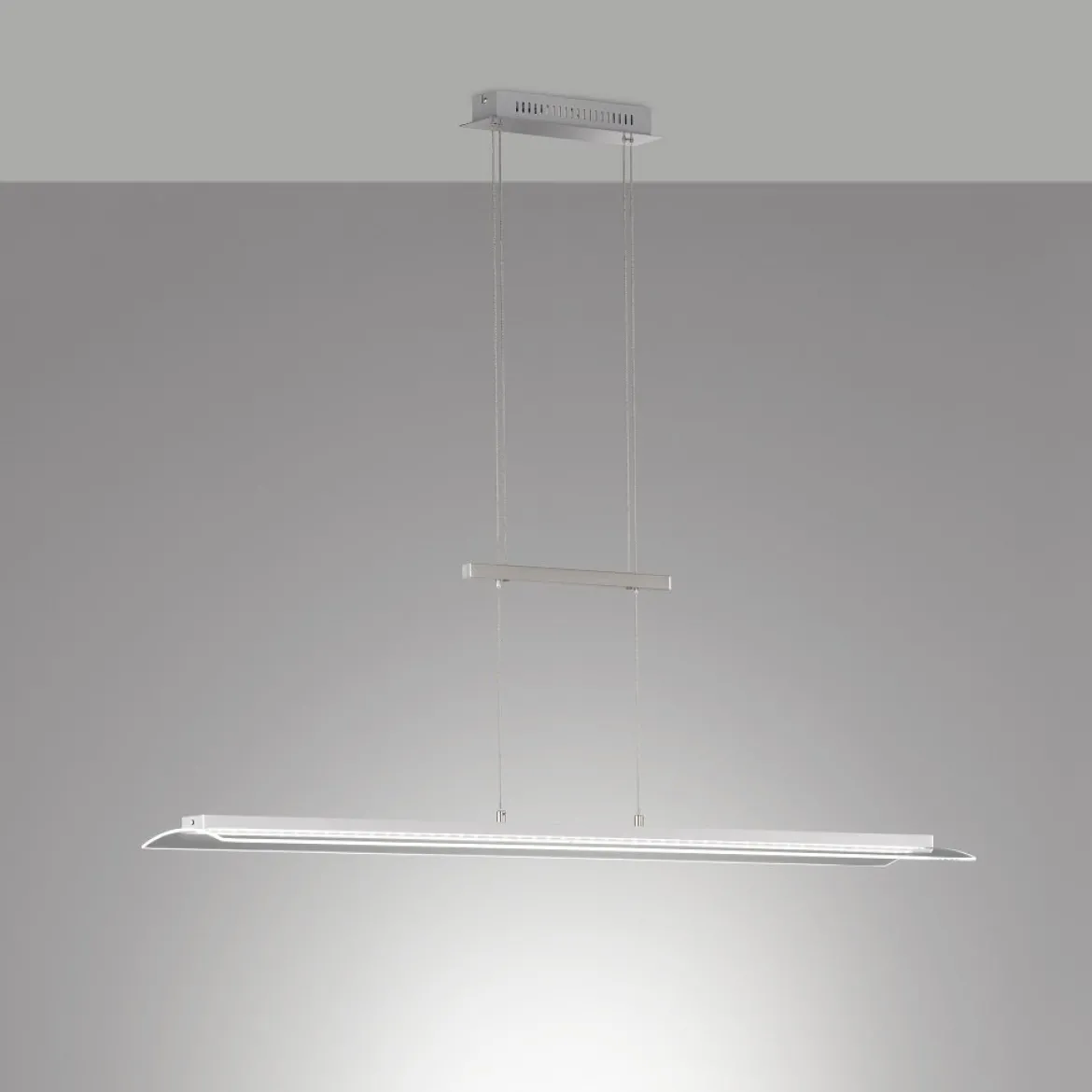 Fischer & Honsel 60861 LED Pendelleuchte Nana nickel matt chrom tunable white