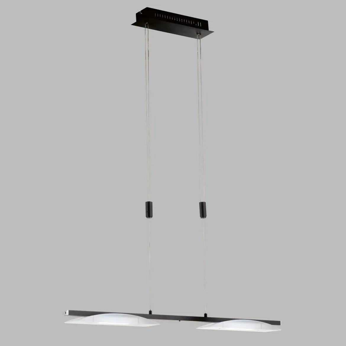 Fischer & Honsel 61020 LED Pendelleuchte Kop sandschwarz CCT dimmbar 84cm