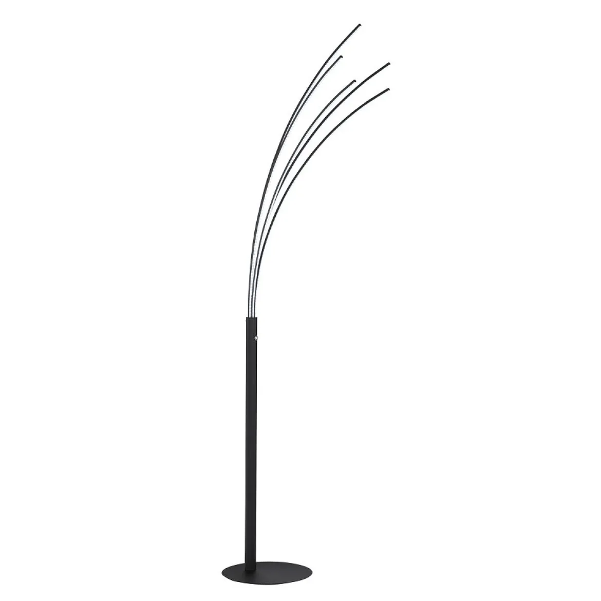 Fischer & Honsel 40439 LED Stehleuchte Ellmau sandschwarz CCT dimmbar