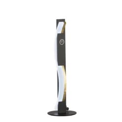 Fischer & Honsel 50702 LED Tischleuchte Bridge sandschwarz goldfarben CCT steuerbar