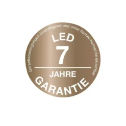 Fischer & Honsel 30286 LED Wandleuchte Beat schwarz nickelfarben matt 46cm tunable white