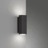 Fischer & Honsel 30383 LED Wandleuchte Carlo schwarz 3000K up and down