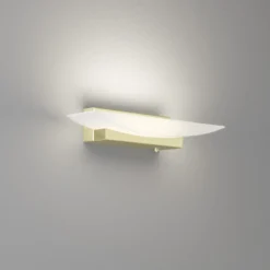 Fischer & Honsel 30417 LED Wandleuchte Bowl TW messing matt tunable white