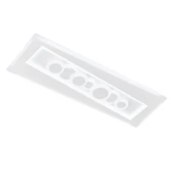 Fischer & Honsel 21414 LED Wand- und Deckenleuchte Ratio weiß CCT dimmbar 63cm