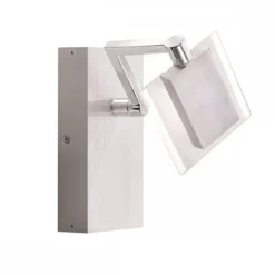Fischer m6 LED 7 No. 54391 Wandspot ohne Glas 1-flammig aluminium