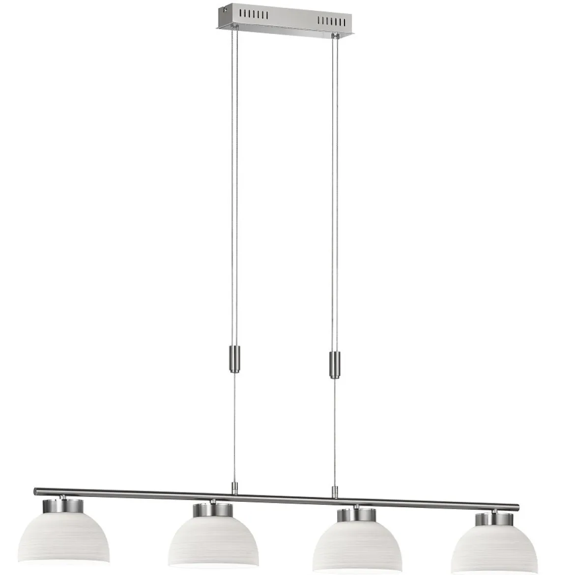 Fischer m6 Medium1-LED 70248 Pendelleuchte ohne Glas LED 4x8,5W nickel matt