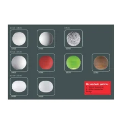 Fischer m6 micro 3 No. 16873 Deckenbogen ohne Glas 3-flammig LED nickel matt