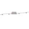 Fischer m6 micro 3 No. 16624 LED Deckkenbogen ohne Glas 4-flammig nickelfarben chrom