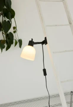 Halo Design 747238 Glow Klemmleuchte schwarz opal E14