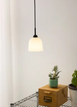 Halo Design 747276 Glow Pendelleuchte schwarz opal E14