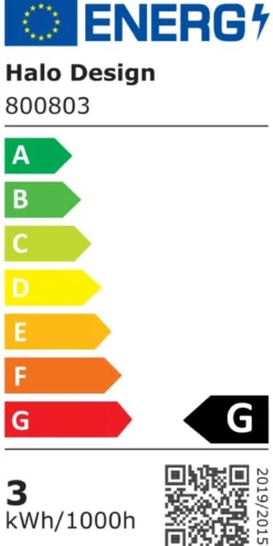 Halo Design 800803 LED Akku Tischleuchte Hygge anthrazit schwarz