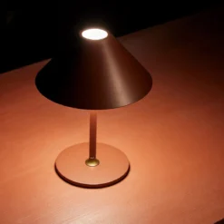 Halo Design 800803 LED Akku Tischleuchte Hygge anthrazit schwarz