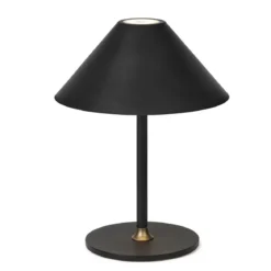 Halo Design 800803 LED Akku Tischleuchte Hygge anthrazit schwarz