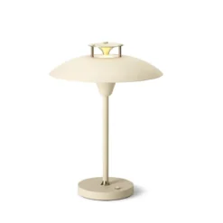 Halo Design 746057 LED Akku Tischleuchte Stepp 1-2-3 Cream dimmbar IP54