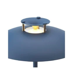 Halo Design 746088 LED Akku Tischleuchte Stepp 1-2-3 Dunkelblau dimmbar IP54