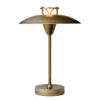 Halo Design 746149 LED Akku Tischleuchte Mini Stepp 1-2-3 Messing Antik dimmbar IP44