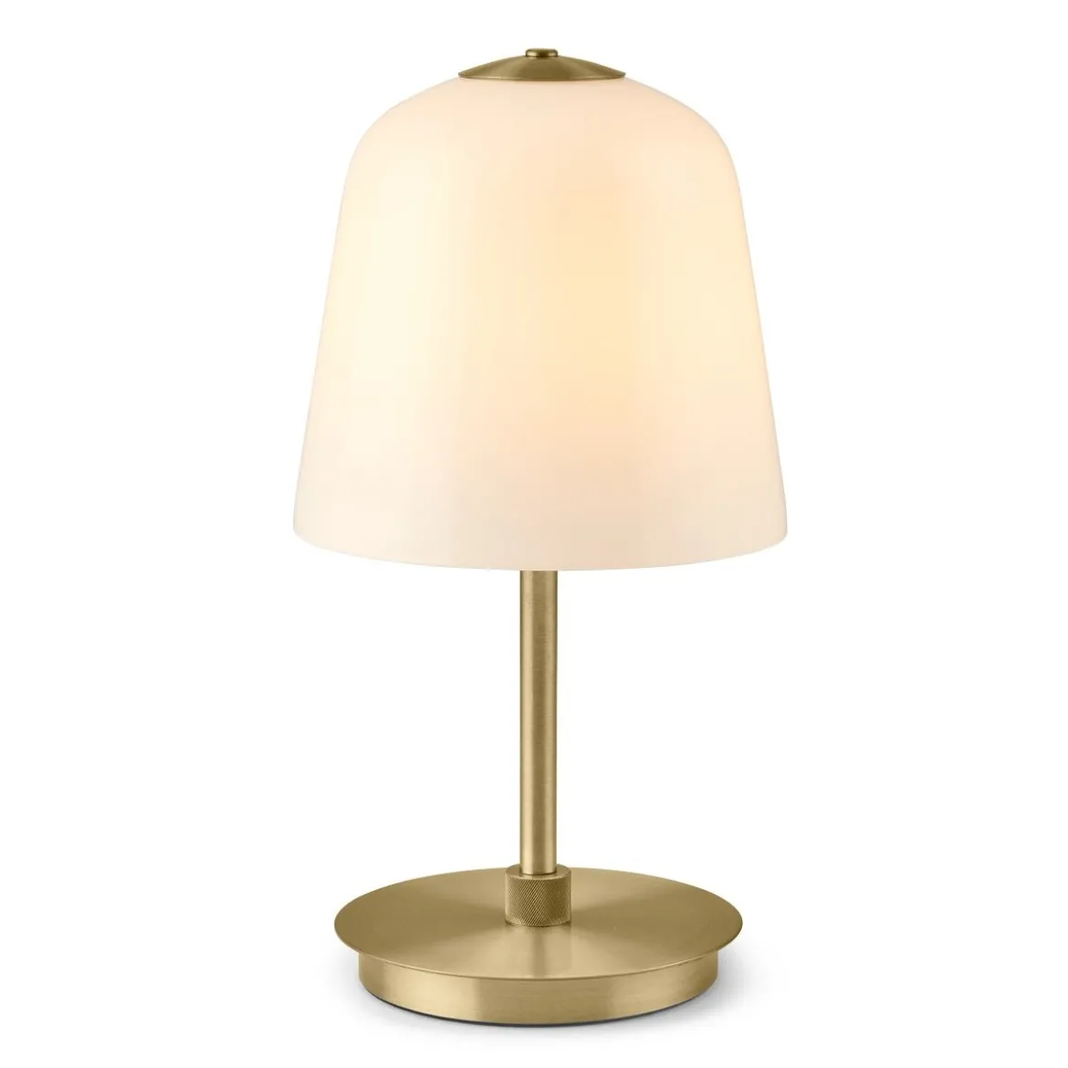 Halo Design 745470 LED Akku Tischleuchte Room 49 antikes messing opal