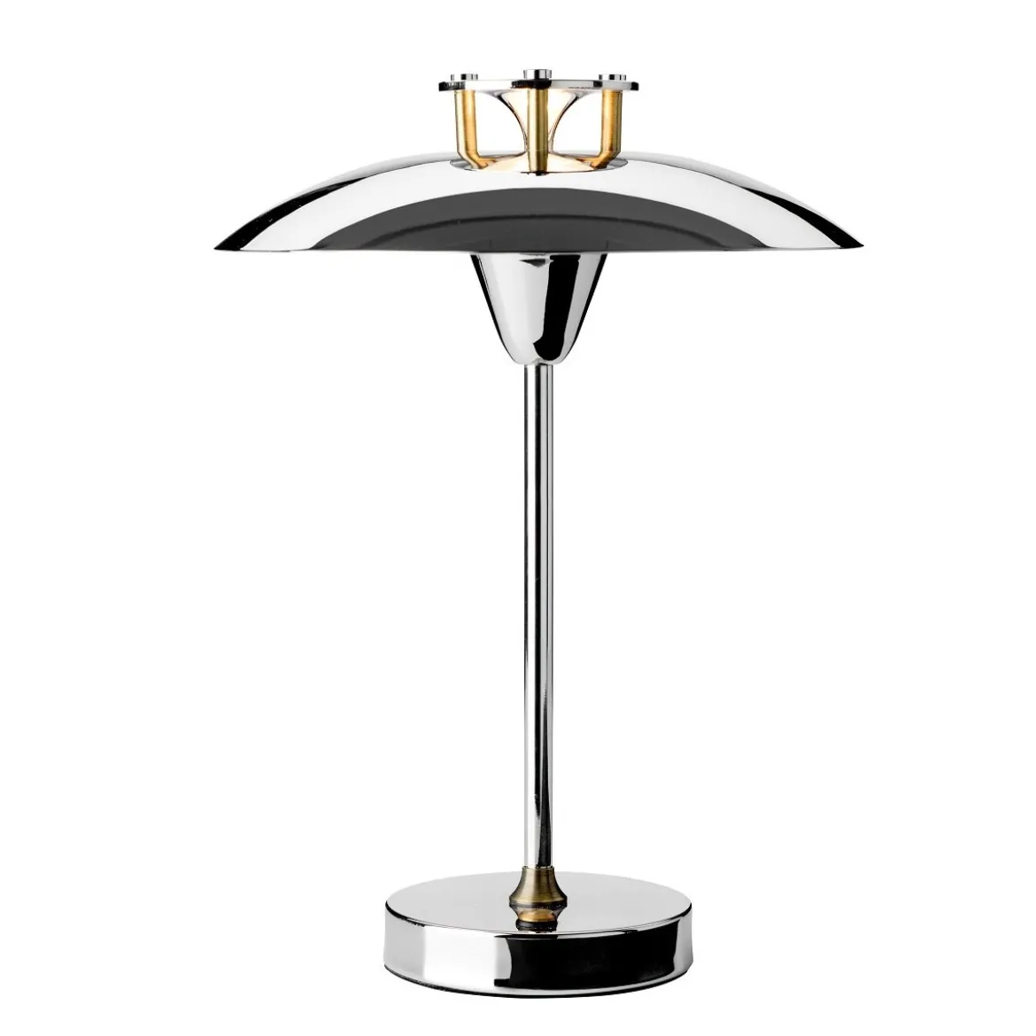 Halo Design 746163 LED Akku Tischleuchte Mini Stepp 1-2-3 Chrom dimmbar IP44