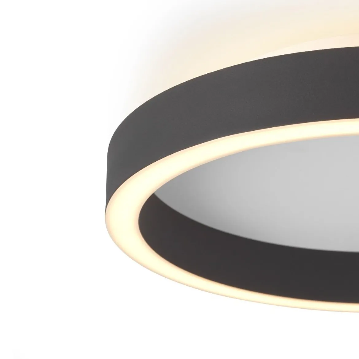 Halo Design 746545 LED Deckenleuchte Backlight String Schwarz 40cm 3-Step-Dim 3000K