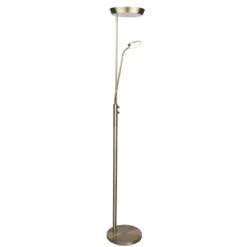 Halo Design 716104 LED Stehleuchte Vegas 180cm messing 3000K