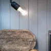 Halo Design No. 717309 LED Clip-On Klemmleuchte ELEGANCE schwarz matt E27