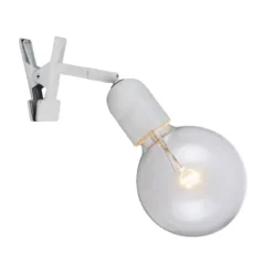 Halo Design No. 717316 LED Clip-On Klemmleuchte ELEGANCE weiss matt E27