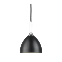 Halo Design No. 741076 LED Pendelleuchte BELLEVUE schwarz matt chrom, E14 Ø 14