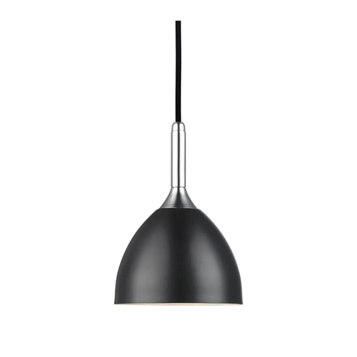 Halo Design No. 741076 LED Pendelleuchte BELLEVUE schwarz matt chrom, E14 Ø 14